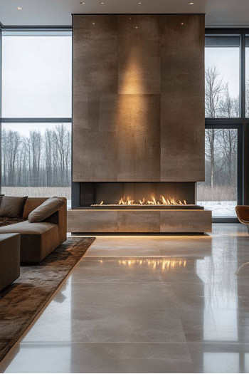 Vertical Flame Monument
