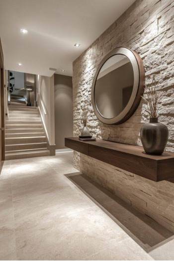 Stone Elegance Entryway
